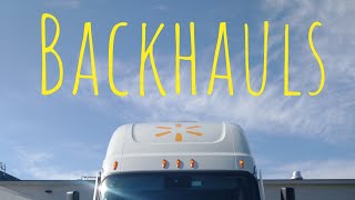 Walmart Driver / Do we run backhauls?