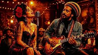 Amy Winehouse Style Meets Damian Marley Energy – Smoky Vinyl Nights 🔥 | Reggae Groove 🎙️