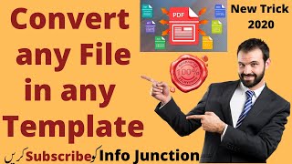 How to convert any file in any format like pdf to jpg, jpg to pdf, doc to pdf etc new trick 2020