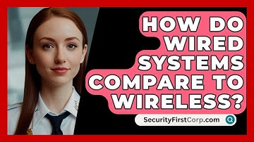 How Do Wired Systems Compare To Wireless? - SecurityFirstCorp.com