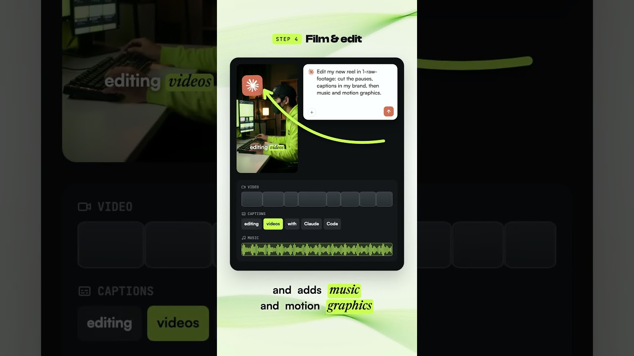 Video thumbnail: My AI video editor in Claude Code (the real setup) #shorts