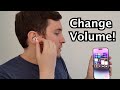 Airpods pro 2 how to change volume