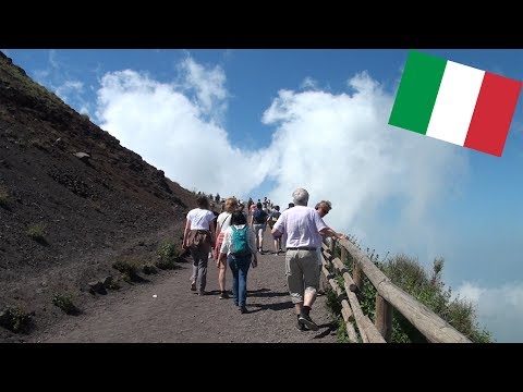 HIKING TO THE SUMMIT OF MOUNT VESUVIUS — The Volcano That Destroyed Pompeii!