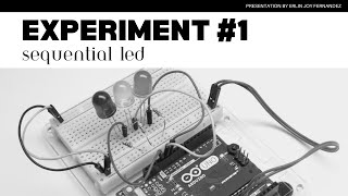 Celebrity Physical Computing Experiment #1 - Sequential LED Wealth