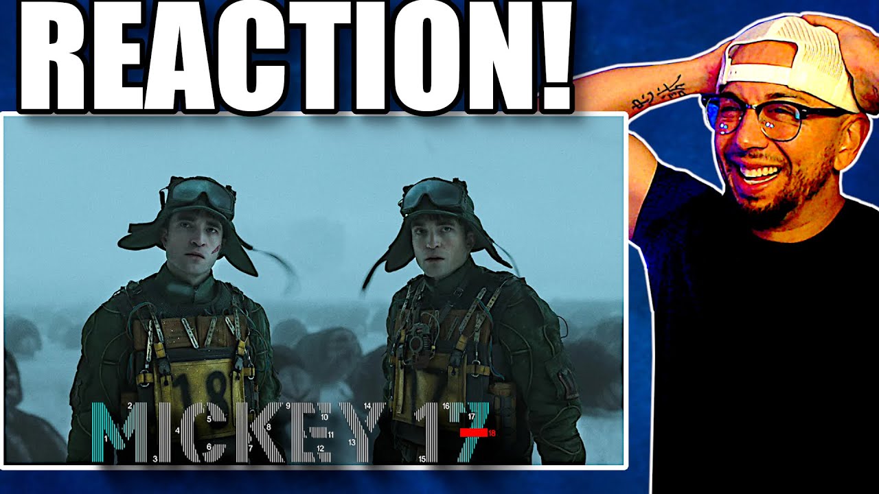 MICKEY 17 OFFICIAL TRAILER #2 | REACTION - YouTube