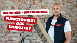 Riss im Mauerwerk? Hans erklärt die Spiralanker Methode &amp; die Rissfix-Ampel für Heimwerker