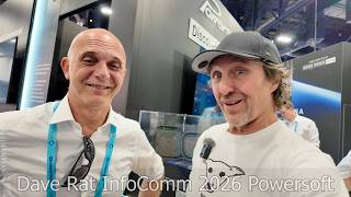 Claudio Lastrucci and Cool New Powersoft Products - InfoComm Vegas 2026 screenshot 4