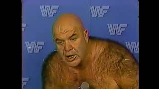 George Steele promo for Sam Houston Coliseum - aired 5/23/87