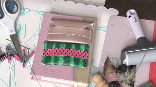 Making a leather wallet with cricut
