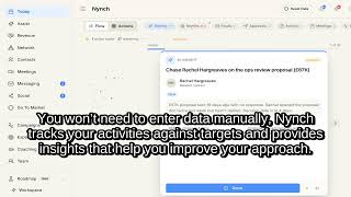 Stop Wasting Time on Manual CRM Updates | Nynch AI CRM