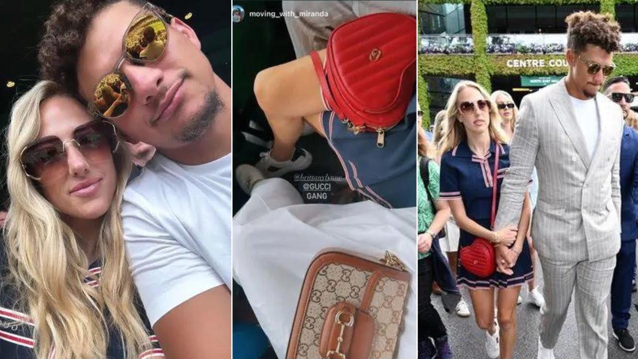 Brittany Mahomes Wears 6,000+ Gucci Outfit for Wimbledon Date with