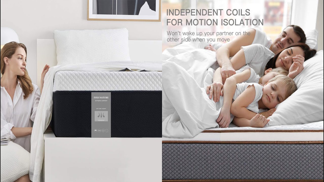 LINEN-SPA 8 , 10 , 12  Hybrid Mattresses