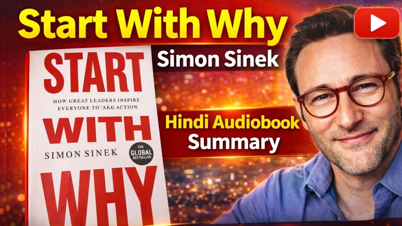 Start With Why Simon Sinek | Hindi Audiobook Summary | Golden Circle Explained Leadership & Success