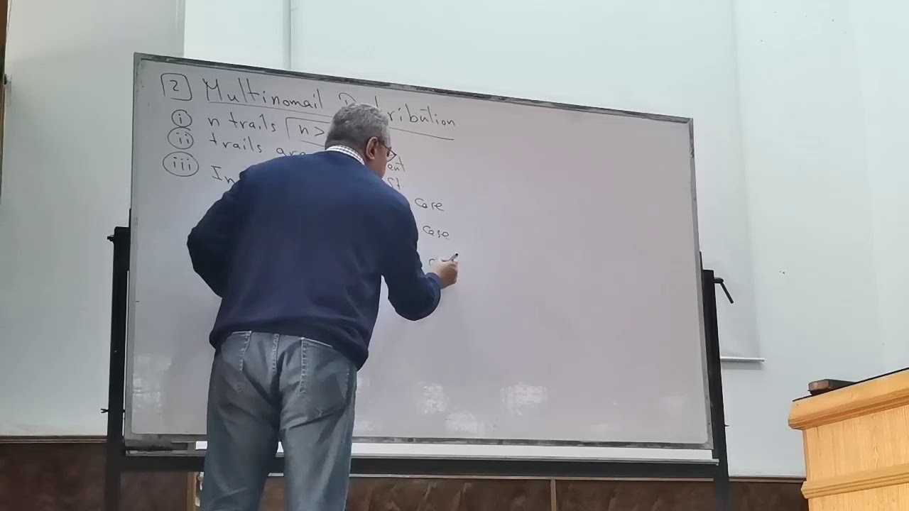 احتمالات وإحصاء | محاضرة 8 : Multinomial Distribution | د. أيمن جمعة | ثانية قوى وآلات كهربية