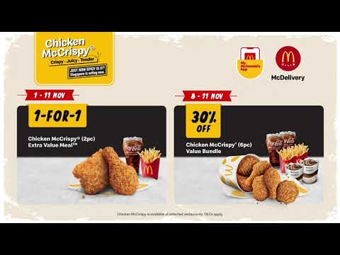 McDonald S 11 11 Promo Range 1 For 1 And More