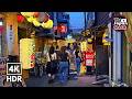 Japan Night Walk – Where Osaka Locals Go to Drink | Temma | 4K HDR