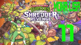 TMNT: SHREDDER'S REVENGE WALKTHROUGH - EPISODE 11 DINOSAUR STAMPEDE - GAMEPLAY (MONA LISA)