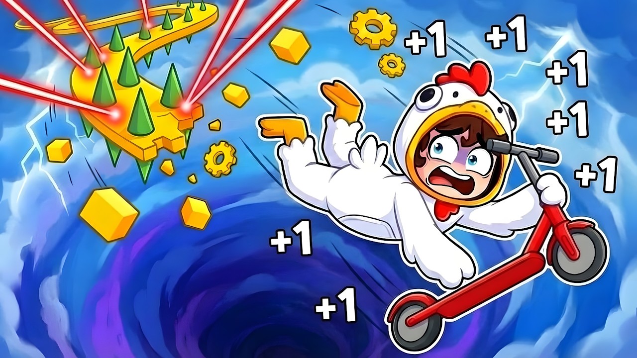 Chaque Seconde +1 VITESSE en SCOOTER TROTINETTE sur ROBLOX !