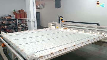 Richpeace Single Needle Quilting Machine with Easy Frame Changer