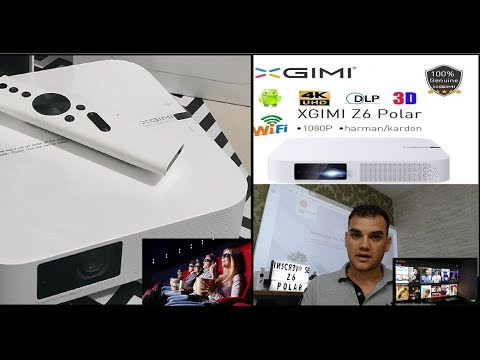 Review Projetor XGIMI Z6 Polar - Um dos melhores, 1080P 2K 4K