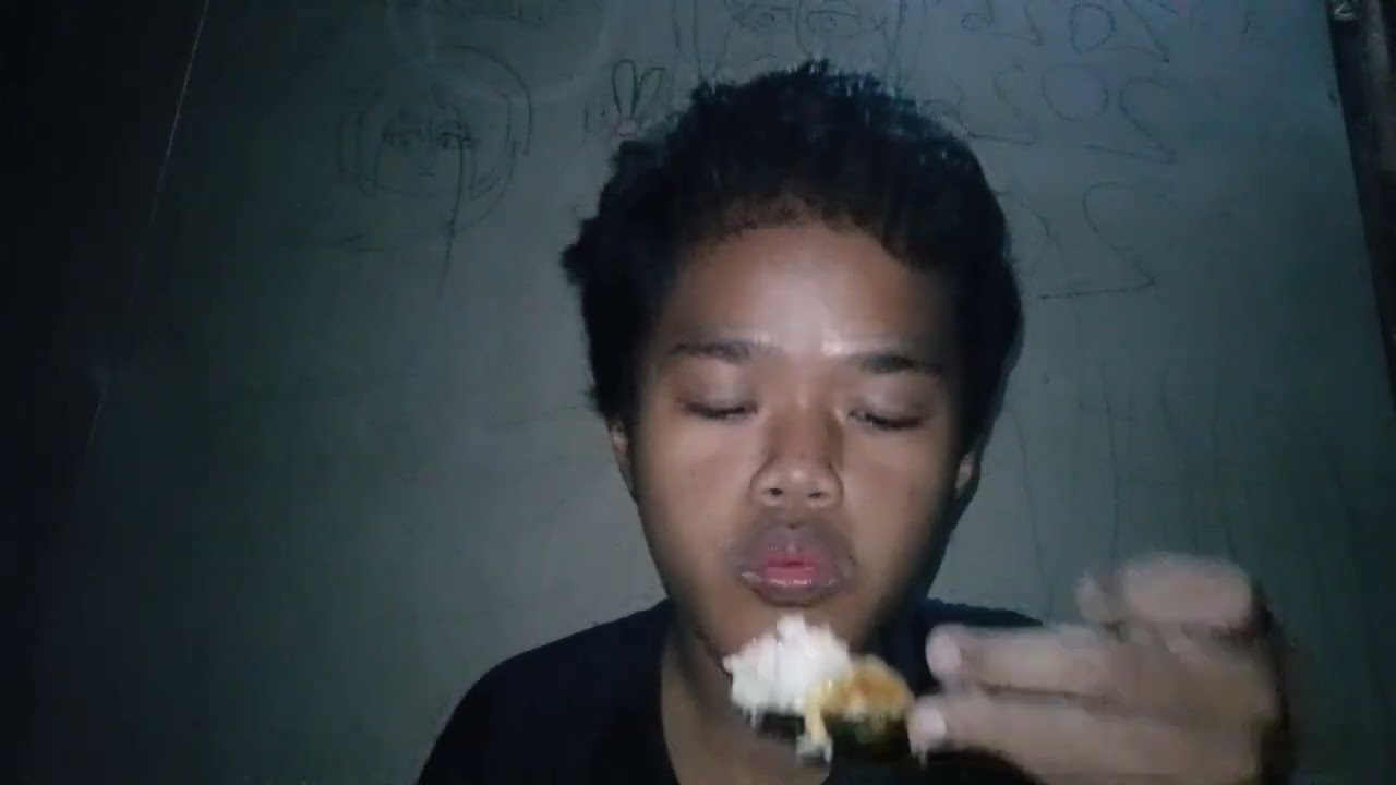 Eating my cooking (warning:my ugly ass face)
