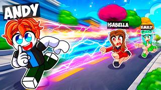 I Pretended To Be A Noob In Roblox HYPER SPEED Escape!