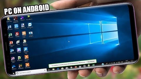 Install Window 10/7/8/XP/Vista on Android || how to convert Mobile to PC Computer || PC on Android