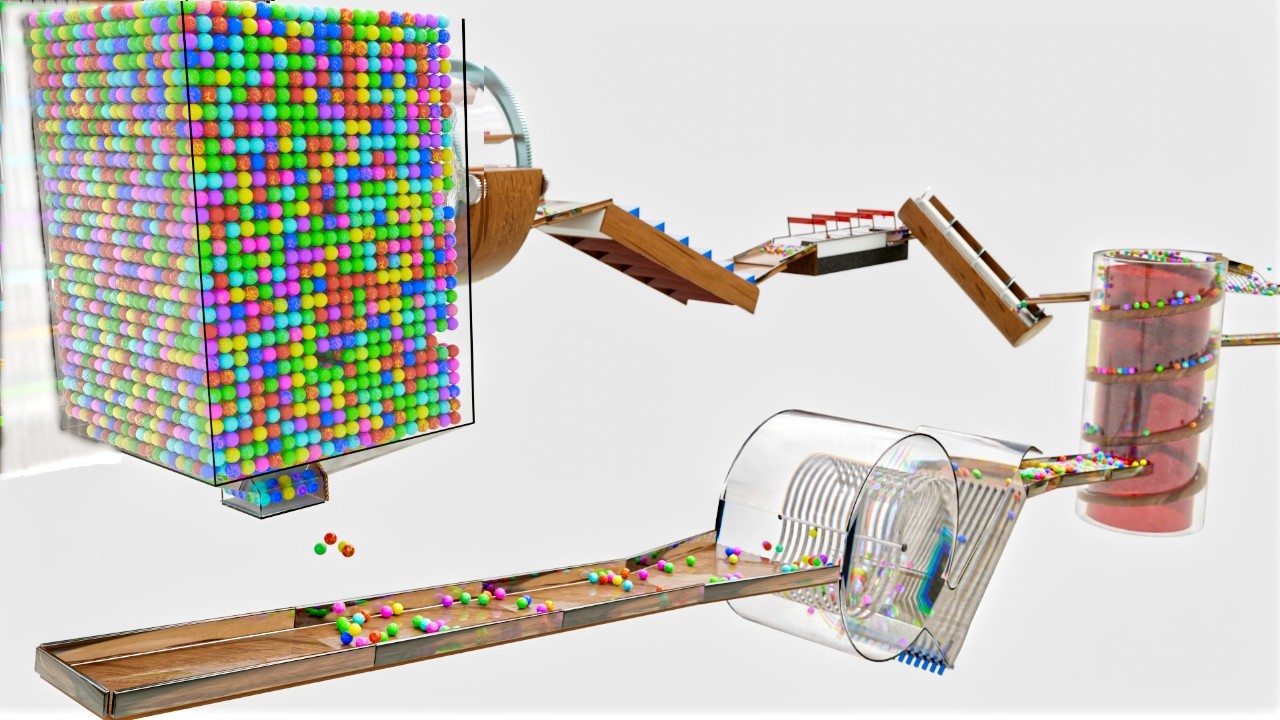 Absolutely Ludicrous Marble Run 🔴🟢🔵🏃‍♂️