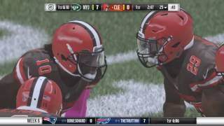 Season 8 - Week 8: New York Jets vs Cleveland Browns