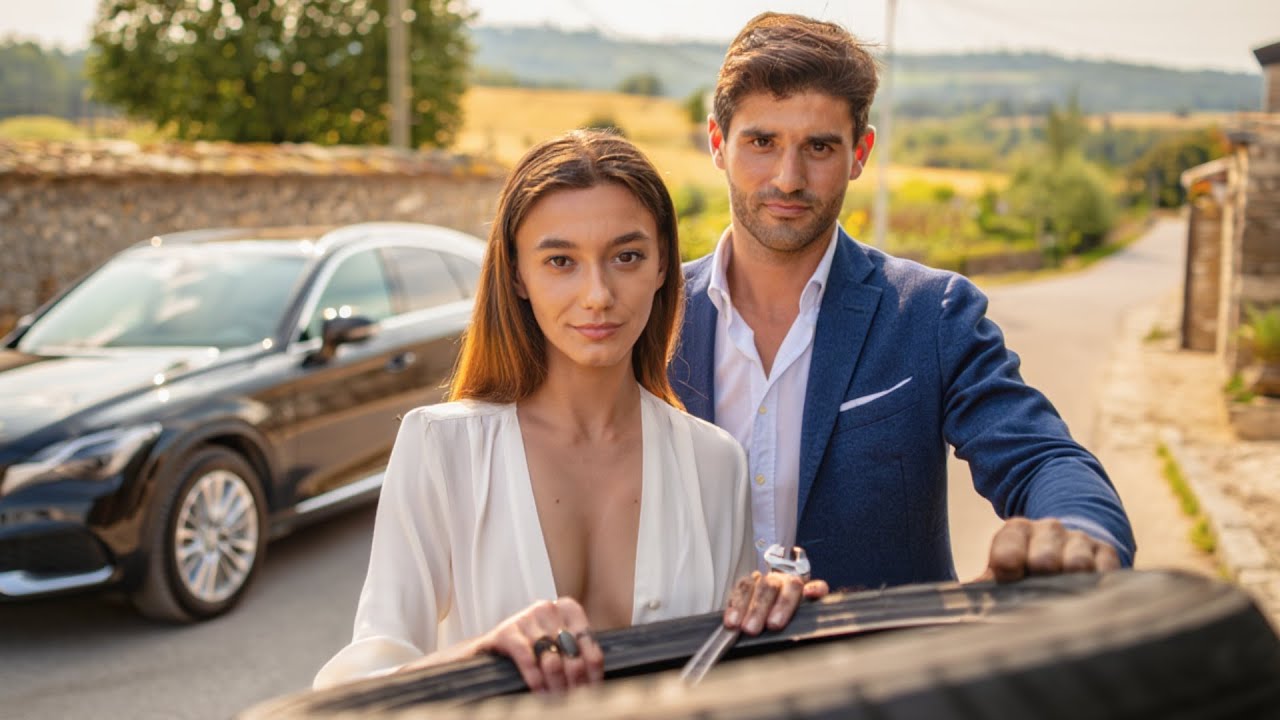 Fata Săracă A Ajutat Un Bărbat Cu Anvelopa Spartă… Fără Să Știe Că Era Un Milionar