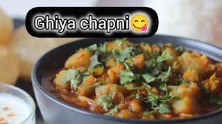 GHIYA CHAPNI RECIPE MIX | (TRY MUST)♥️