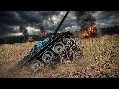 Velké "Téčko" T-34 - No30 - Jízdy v terénu po dešti