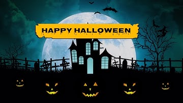 Free Spooky Halloween Intro Logo Reveal Video Template (Customizable) - FlexClip