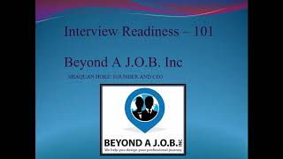 Job Readiness Webinar