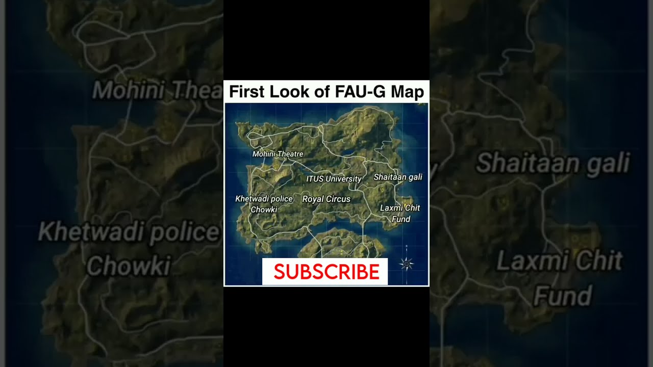 First Look Of FAU-G Map | Faug leaked 😂 