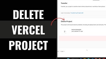 How To Delete Vercel Project (Step By Step)