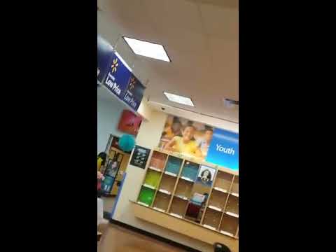 Wal-Mart customer tells employee to "fix up your own countries"