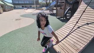 Afnan Shows Her School Playground in Denmark 🇩🇰 | Kirsebærhavens Skole