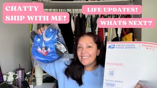 Chatting While Shipping Orders: Life Updates & Future Goals