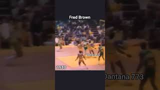 Sonics FRED BROWN 34 point Game vs,  THE LA LAKERS Game 1 of the 1980 Western Confrence finals.