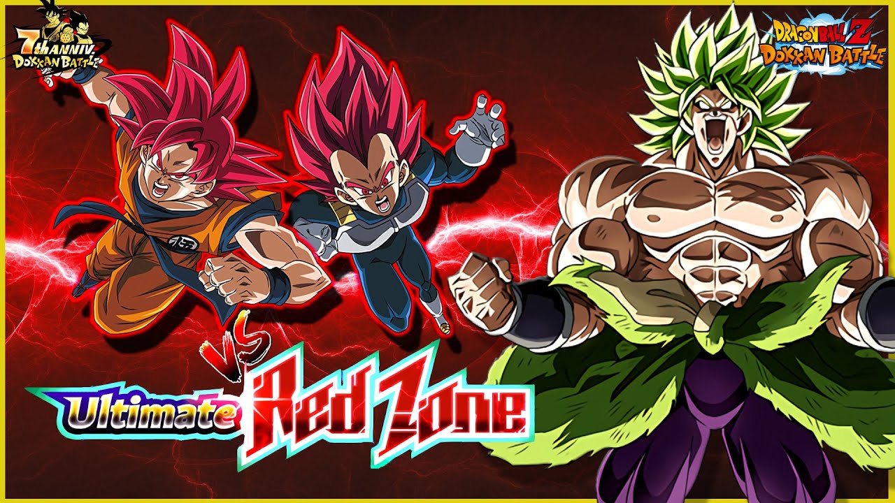 HOW TO BEAT MOVIE BOSSES RED ZONE BROLY WITH THE LR SUPER SAIYAN GODS