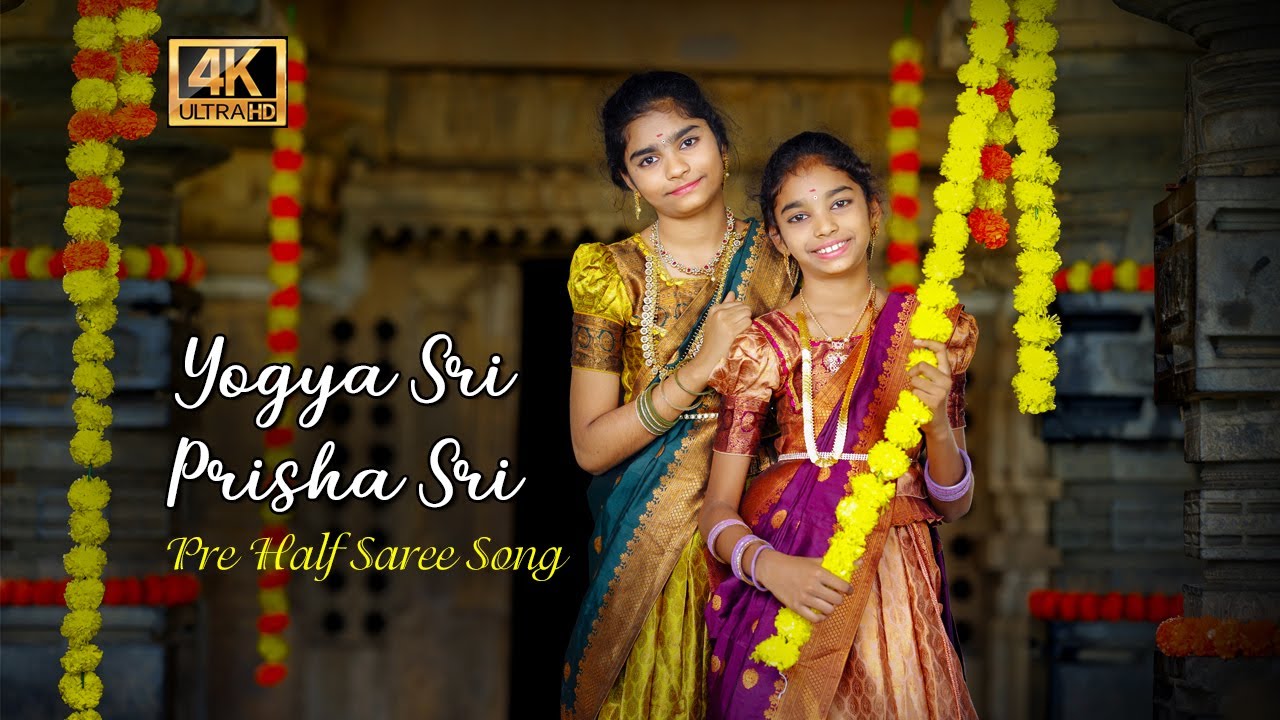 YOGYA SRI & PRISHA SRI ( BEST PRE HALF SAREE SONG 2026)
