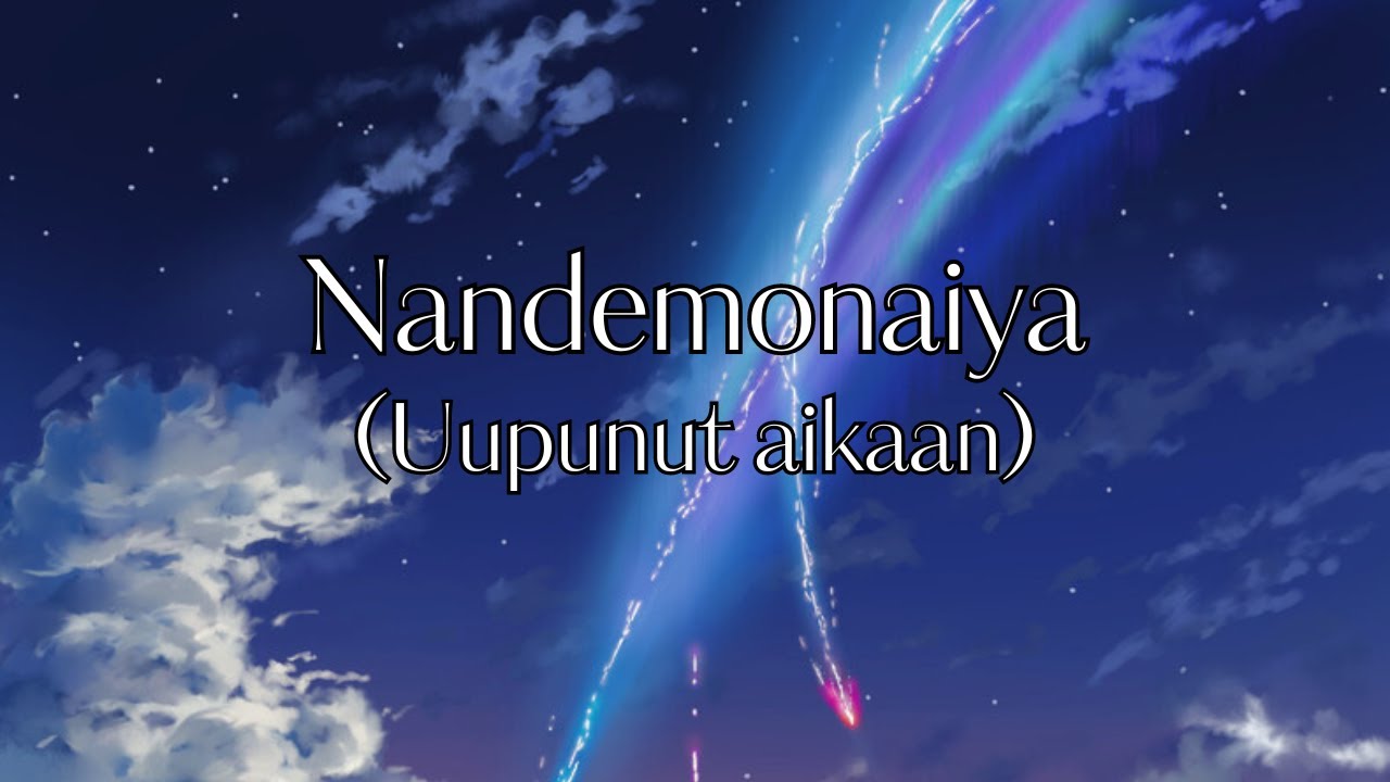 Nandemonaiya | Uupunut aikaan (Finnish cover) - HotAnimeBoyz