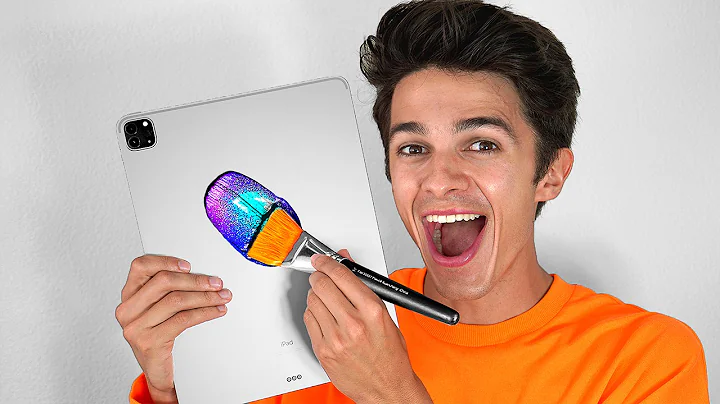 I Surprised Brent Rivera With A Custom iPad Pro Mu...