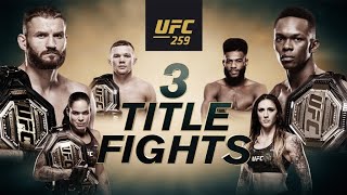 UFC 259 PREVIEW