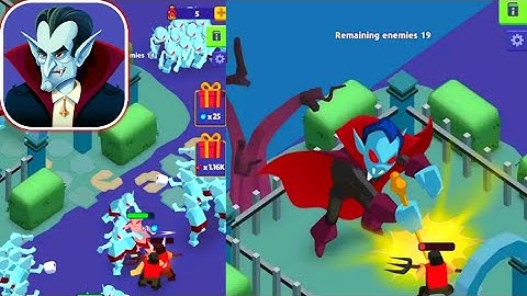 Dracula City Master Idle Army gameplay (Android, iOS)