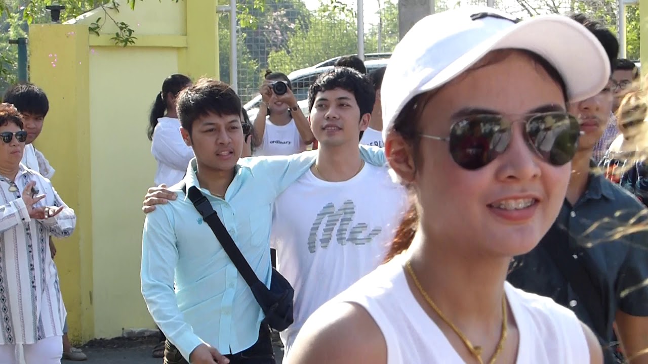 นางเอกน้องหมิว เขมจิราและเหล่านางฟ้า SN ร่วมแห่นาค 