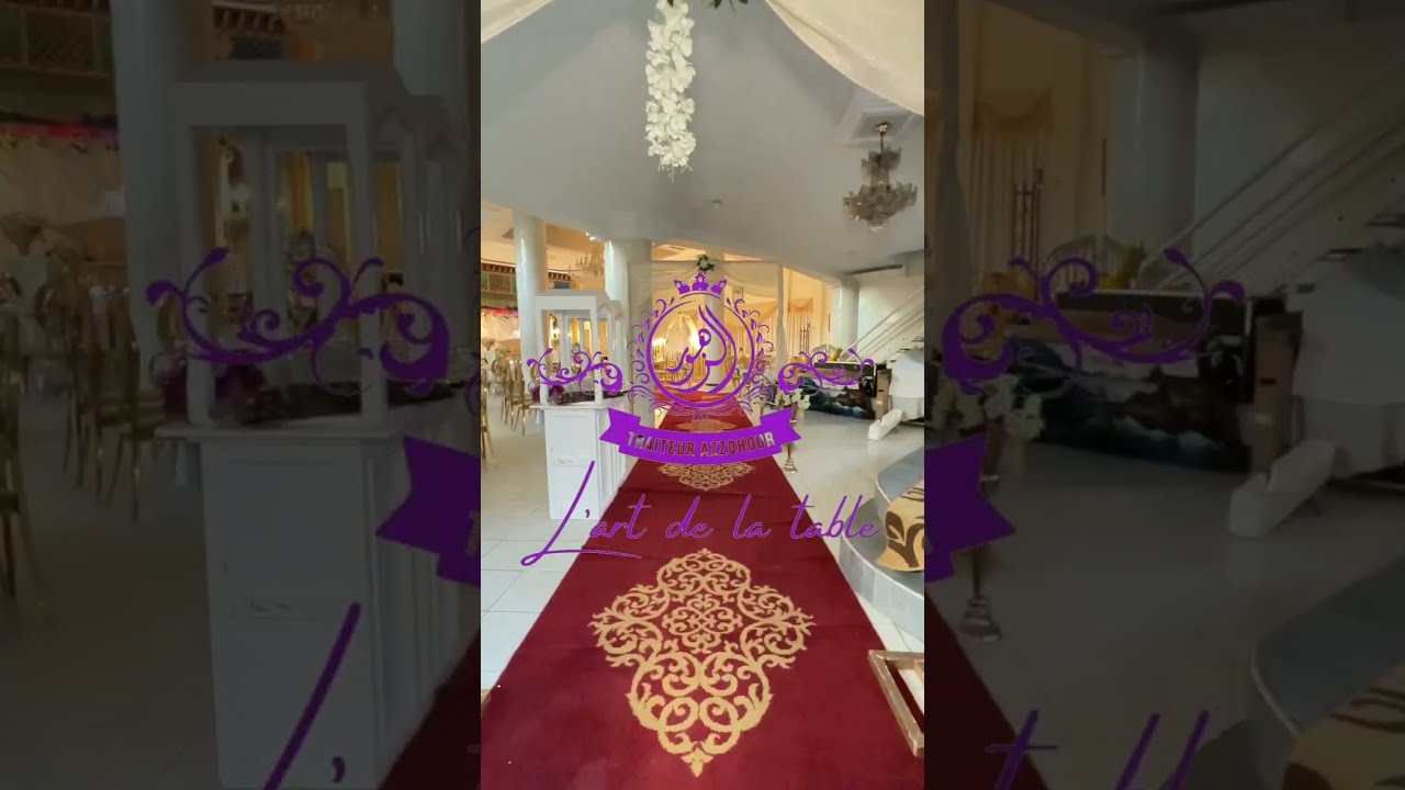 قاعة الحفلات عبلة القنيطرة تنظيم وتجهيز ممون الزهور بالقنيطرة 16/09/2023