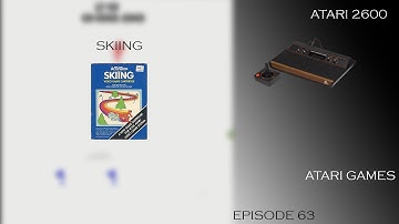 LETS PLAY SKIING ON ATARI 2600
