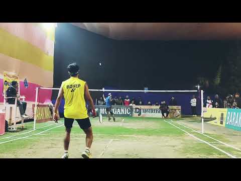 Outdoor badminton Bonep vs Arnab | Semi final Silchar | longest Rally of 51 shots 🔥 #badminton